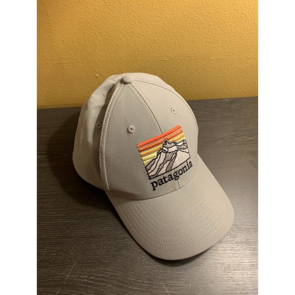 Patagonia Other - Patagonia Line Logo Ridge Channel Watcher Hat Cap Adjustable SnapBack‎ Gray